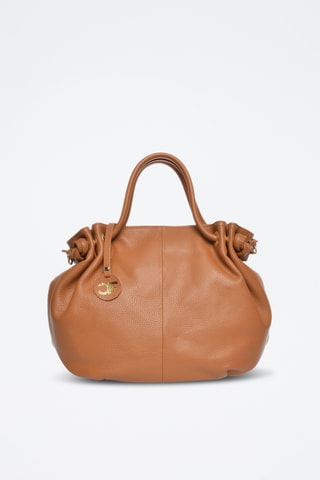 Leren Handtas - Carla Ferreri - Bruin