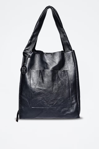 Leren Shopper - Isabella Rhea - Zwart