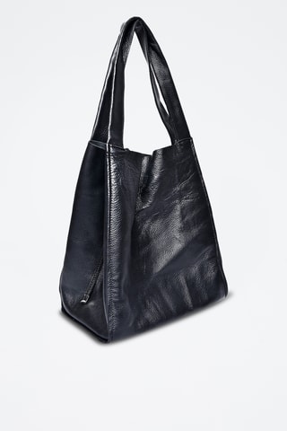 Leren Shopper - Isabella Rhea - Zwart