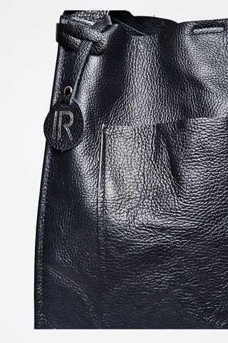 Leren Shopper - Isabella Rhea - Zwart