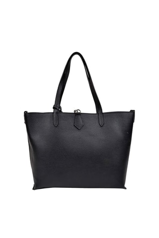 Leren Shopper - Zwart