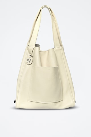 Leren Shopper - Isabella Rhea - Beige