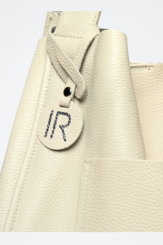 Leren Shopper - Isabella Rhea - Beige
