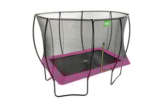 Trampoline sur pieds Silhouette - 244 x 366 cm