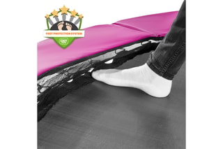 Trampoline sur pieds Silhouette - 244 x 366 cm