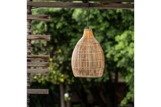 Suspension solaire LED Holiday - Naturel