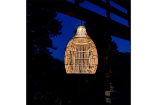 Suspension solaire LED Holiday - Naturel