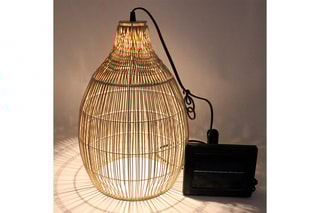 Suspension solaire LED Holiday - Naturel