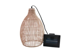Suspension solaire LED Holiday - Naturel