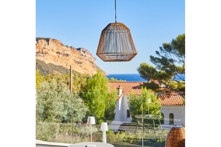 Suspension solaire LED Maya - Naturel