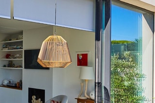 Suspension solaire LED Maya - Naturel