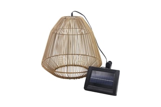 Suspension solaire LED Maya - Naturel