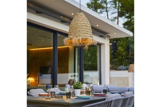 Suspension LED extérieure Anafi - Beige