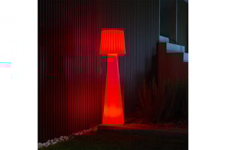 Candeeiro de pé LED Lady Branco