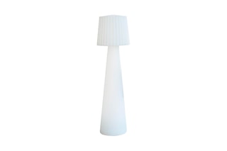 Candeeiro de pé LED Lady Branco