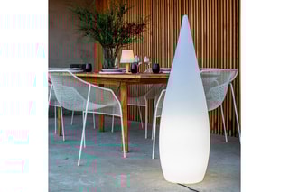 Candeeiro de pé LED Classy Branco