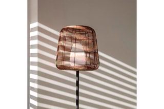 Candeeiro LED Tall Bohème Preto e castanho