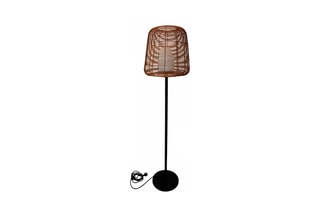 Candeeiro LED Tall Bohème Preto e castanho