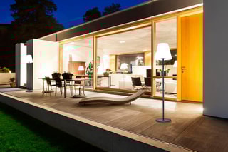 Candeeiro de pé solar LED Standy