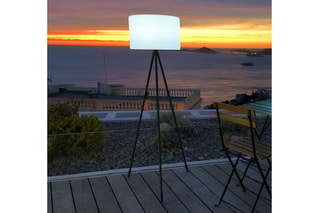 Candeeiro de pé tripé LED Tamboury C150