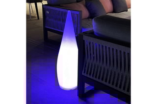 Candeeiro de pé LED Classy Branco