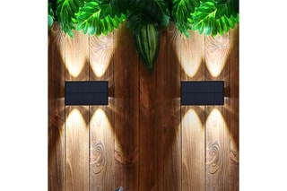 2 appliques solaires LED Blinky - Noir