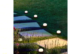 10 mini-balises solaires LED Soliray - Noir - 10 x 5 W
