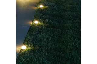 10 mini-balises solaires LED Soliray - Noir - 10 x 5 W
