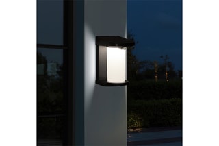2 appliques solaires LED Lusty - Noir - 2 x 5 W