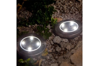 8 balises solaires LED Decky - Noir