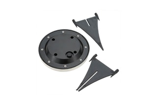 8 balises solaires LED Decky - Noir
