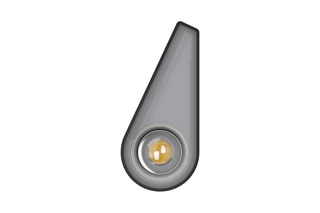 4 appliques murales solaires LED Twily - Noir - 4 x 0,23 W