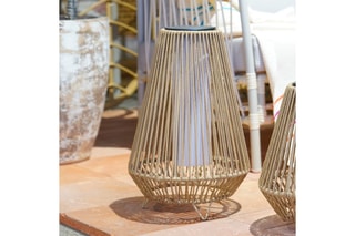 Solarledlantaarn Salomea - Beige