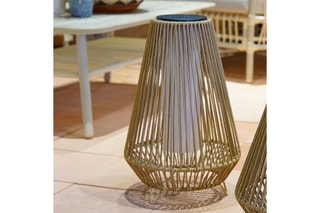 Solarledlantaarn Salomea - Beige