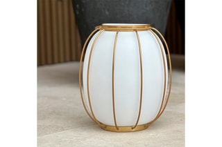 Ledlamp Tulum Wit en Goudkleurig