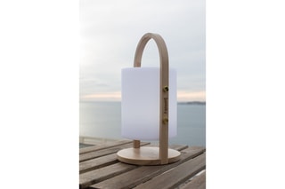 Houten Muzieklamp met Led en Bluetooth Woody