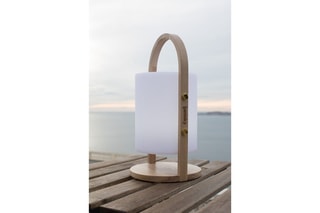Houten Muzieklamp met Led en Bluetooth Woody
