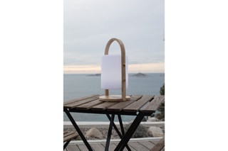 Houten Muzieklamp met Led en Bluetooth Woody