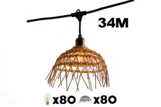 Guirlande LED Hawaii - Blanc chaud - 1 W