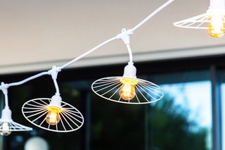 Grinalda luminosa Chic White 600 cm