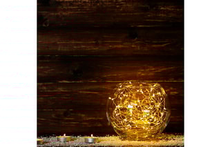 Guirlande LED Party Clear - Blanc chaud