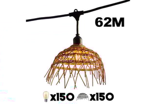 Guirlande d’extérieur 150 LED Hawaii - 62 m