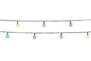 Grinalda luminosa solar 20 LED Festy color