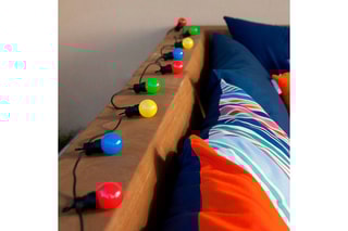 Grinalda de tomada LED Party Ginguette 10