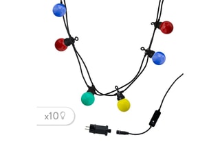 Grinalda de tomada LED Party Ginguette 10