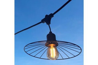 Grinalda de tomada 10 LED Chic Cage Light