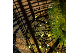 Guirlande solaire LED Party milky solar - Blanc chaud