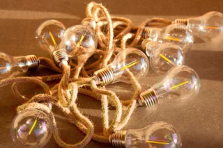 Grinalda de tomada 10 LED Fantasy Cord