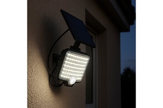 2 projecteurs solaires d’extérieur LED 2x Brightly - Noir - 2 x 5,5 W