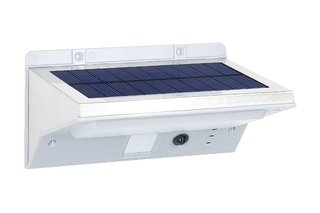 Projecteur avec détecteur solaire LED Derby - Argenté - 5 W